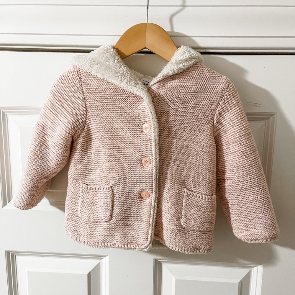 Baby Bear Sherpa Lines Sweater